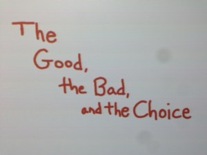 The Good and the Bad