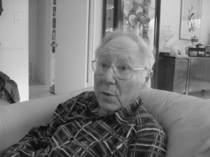 Bill Glasser, as we were watching a basketball game together.