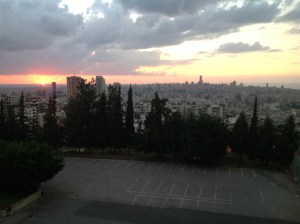 Beirut sunset