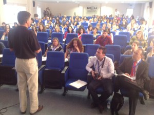 A large group came together for the choice theory conference on Sunday.