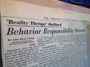Newspaper article from 1962