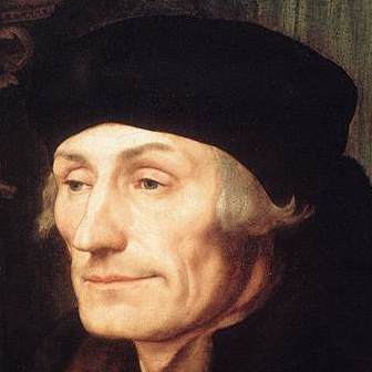Erasmus. He looks a bit smug to me.