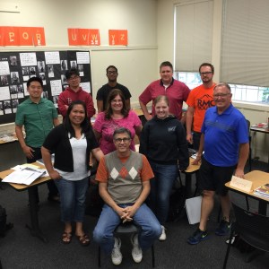 The teachers in the class represent schools in Arizona, California, and Oregon.